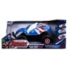 Hollywood Rides Marvel Captain America Shield Attack RC Vehicle 1:14 Scale - Blue