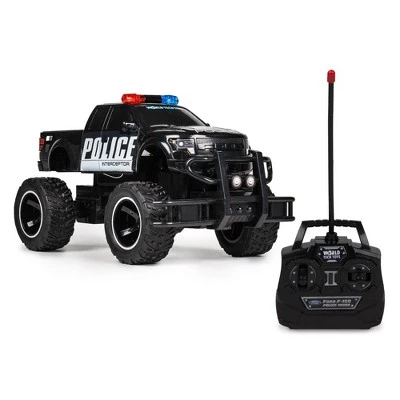 World Tech Toys Ford F150 SVT Raptor Police RC Truck 1:14 1 World Tech Toys Ford F150 SVT Raptor Police RC Truck 1:14