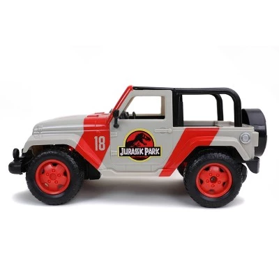 Universal Jada Toys Hollywood Rides RC Jurassic Park Jeep Wrangler - 1:16 Scale 1 Universal Jada Toys Hollywood Rides RC Jurassic Park Jeep Wrangler - 1:16 Scale