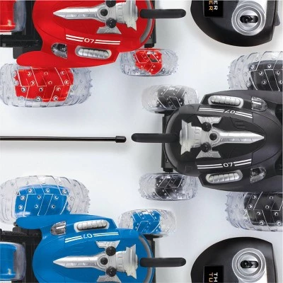 Sharper Image RC Monster Spinning Car - Black and Red - 2pk 2 Sharper Image RC Monster Spinning Car - Black and Red - 2pk - Image 2