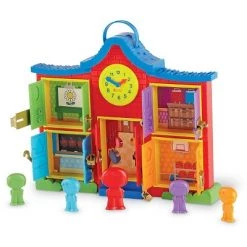 Learning Resources Latch & Learn School House Fine Motor Toy