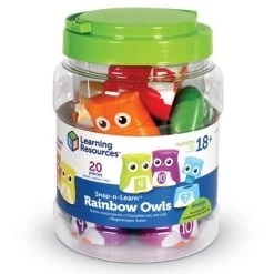 Learning Resources Snap-n-Learn Rainbow Color, Shape, Letter Owls 7 Learning Resources Snap-n-Learn Rainbow Color, Shape, Letter Owls -Vehicles & Remote Control Sales unnamed file 126