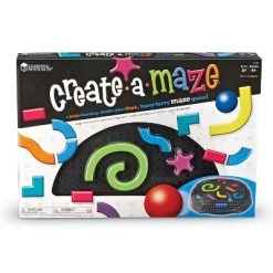 Learning Resources Create-a-Maze, Group Activity Game, 17 Pieces, Ages 5+ -Vehicles & Remote Control Sales unnamed file 131