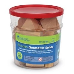 Learning Resources Wood Geometric Solids, Set of 19 5 Learning Resources Wood Geometric Solids, Set of 19 -Vehicles & Remote Control Sales unnamed file 138
