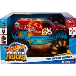 Hot Wheels Monster Trucks Remote Control Demo Derby Vehicle - 1:15 Scale -Vehicles & Remote Control Sales unnamed file 1456
