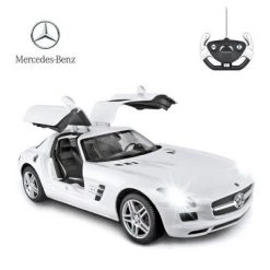 Link Worldwide Link 1:14 RC Mercedes Benz SLS Remote Control Car With Gull Wing Doors And Lights - White