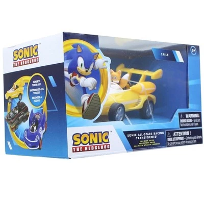 Nkok Sonic the Hedgehog All Stars Racing 3.5 Inch Pull Back Tails Car 1 Nkok Sonic the Hedgehog All Stars Racing 3.5 Inch Pull Back Tails Car