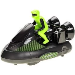 Link Worldwide Link Set of 2 Stunt Remote Control RC Battle Duo Bumper Cars With Drivers - Green and Red