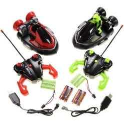 Link Worldwide Link Set of 2 Stunt Remote Control RC Battle Duo Bumper Cars With Drivers - Green and Red -Vehicles & Remote Control Sales unnamed file 1643