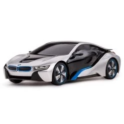Link Worldwide Ready! Set! Go! Link 1:24 RC BMW i8 Concept Remote Control Futuristic Sports Car (White)