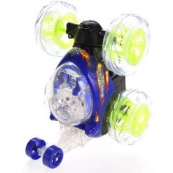 Link Worldwide Link Remote Control Car, RC Stunt Car 360°Rolling Twister With Lights & Music For Kids & Adults