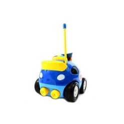 Insten Remote Control Cartoon Police Car with Music, Lights & Action Figure, RC Baby Toys for Toddler & Kids, 4" Blue -Vehicles & Remote Control Sales unnamed file 1750