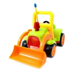 Insten Remote Control Cartoon Construction Truck with Music, Lights & Action Figure, RC Baby Toys for Toddler & Kids, 4" Green -Vehicles & Remote Control Sales unnamed file 1766