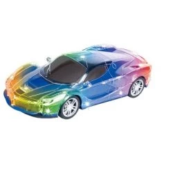 Link Worldwide Link Remote Control Light Up Racing Sports Car With LED Lights Radio Control Toy Vehicle with Bright and Colorful Flashing Lights
