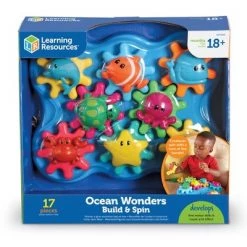 Learning Resources Jr Gears Under Sea Building Set, 17 Pieces, Ages 18+ months -Vehicles & Remote Control Sales unnamed file 187