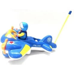 Link Worldwide Link Cartoon RC Airplane Lightning Fast,Colorful & Bright, Honks & Plays Music Great Gift For Kids - Blue -Vehicles & Remote Control Sales unnamed file 1885