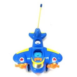 Link Worldwide Link Cartoon RC Airplane Lightning Fast,Colorful & Bright, Honks & Plays Music Great Gift For Kids - Blue -Vehicles & Remote Control Sales unnamed file 1886