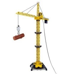 Link Worldwide Ready! Set! Play! Link 50" Wired Remote Control Crawler Crane With Tower Lights And Adjustable Height