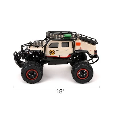 Jurassic Park Jurassic World Dominion 1:12 Scale Hollywood Rides 4X4 Jeep Gladiator Remote Control Vehicle 5 Jurassic Park Jurassic World Dominion 1:12 Scale Hollywood Rides 4X4 Jeep Gladiator Remote Control Vehicle - Image 5