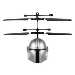 Star Wars: The Mandalorian Star Wars The Mandalorian Mando Helmet Sculpted Head UFO Helicopter