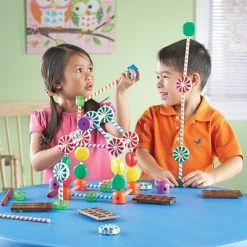 Learning Resources Candy Construction Set, 92 Pieces