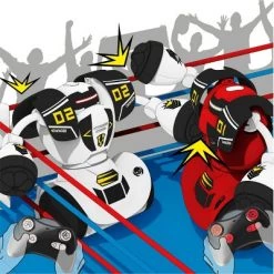 Sharper Image Remote Control (RC) Robot Fighting Set Multiplayer