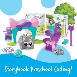 Learning Resources Coding Critters Scamper & Sneaker, Interactive Coding Toy, 22 Piece Set, Ages 4+