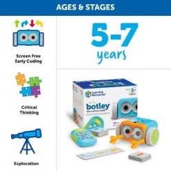 Learning Resources Botley the Coding Robot, Coding STEM Toy, 45 Piece Coding Set, Ages 5+ -Vehicles & Remote Control Sales unnamed file 2260