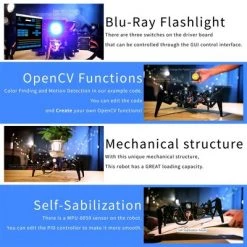 Adeept DarkPaw Wireless Quadruped STEAM Crawling Spider Robot Kit for Raspberry Pi 4/3 Model B+/B/2B, OpenCV Tracking, Video Transmission, Silver -Vehicles & Remote Control Sales unnamed file 2287