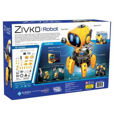 Elenco TEACH TECH Zivko the Robot Kit 1 Elenco TEACH TECH Zivko the Robot Kit