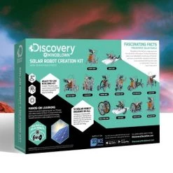 Discovery Kids Discovery #Mindblown Solar Robot Creation STEM Science Kit 190pc