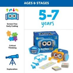 Learning Resources Botley the Coding Robot 2.0, Coding Robot for Kids, STEM Toy, Early Programming, Ages 5+ -Vehicles & Remote Control Sales unnamed file 2534