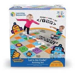 Learning Resources Let's Go Code! Activity Set, 50 Pieces, Ages 5+ -Vehicles & Remote Control Sales unnamed file 2565