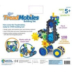 Learning Resources Gears! Gears! Gears! Treadmobiles Building Set -Vehicles & Remote Control Sales unnamed file 2610