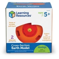 Learning Resources Cross-Section Earth Model - 2 Pieces, Ages 5+ 7 Learning Resources Cross-Section Earth Model - 2 Pieces, Ages 5+ -Vehicles & Remote Control Sales unnamed file 2621