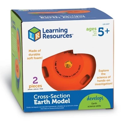 Learning Resources Cross-Section Earth Model - 2 Pieces, Ages 5+ 4 Learning Resources Cross-Section Earth Model - 2 Pieces, Ages 5+ - Image 4