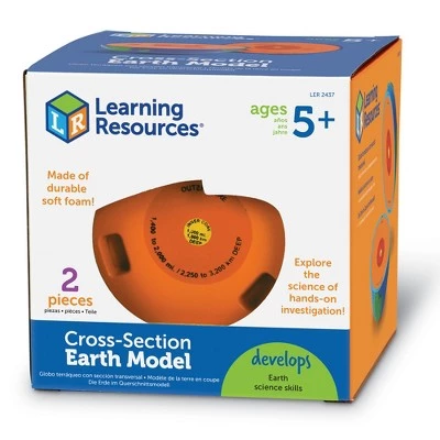 Learning Resources Cross-Section Earth Model - 2 Pieces, Ages 5+ 5 Learning Resources Cross-Section Earth Model - 2 Pieces, Ages 5+ - Image 5