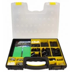 E-Blox Story Blox The Cave, Light-Up Building Blocks Classroom Set, 472 Pieces