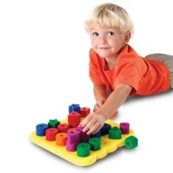 Learning Resources Stacking Shapes Pegboard, Fine Motor Toy -Vehicles & Remote Control Sales unnamed file 2774