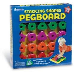 Learning Resources Stacking Shapes Pegboard, Fine Motor Toy -Vehicles & Remote Control Sales unnamed file 2775