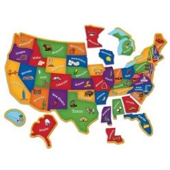 Learning Resources Magnetic U.S. Map Puzzle - 44pc