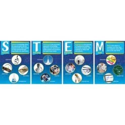 Barker Creek 4pc Stem Poster Set