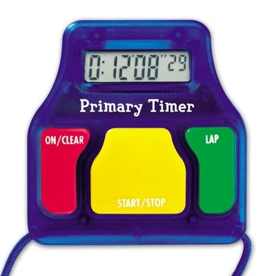 Learning Resources Student Timer, Set of 6 Kid-Friendly Timers and Safety Lanyard, Ages 5 and up 2 Learning Resources Student Timer, Set of 6 Kid-Friendly Timers and Safety Lanyard, Ages 5 and up - Image 2