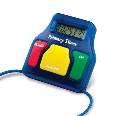 Learning Resources Student Timer, Set of 6 Kid-Friendly Timers and Safety Lanyard, Ages 5 and up 3 Learning Resources Student Timer, Set of 6 Kid-Friendly Timers and Safety Lanyard, Ages 5 and up - Image 3
