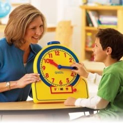 Learning Resources Primary Time Teacher 12-Hour Learning Clock, Teaching clocks for Kids, Ages 4+ -Vehicles & Remote Control Sales unnamed file 2910