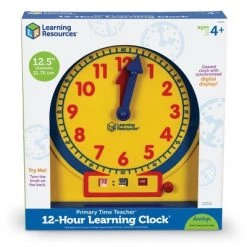 Learning Resources Primary Time Teacher 12-Hour Learning Clock, Teaching clocks for Kids, Ages 4+ -Vehicles & Remote Control Sales unnamed file 2912