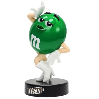 Green M&M's 5.25" Diecast Figurine "Metalfigs" Series by Jada 1 Green M&M's 5.25" Diecast Figurine "Metalfigs" Series by Jada