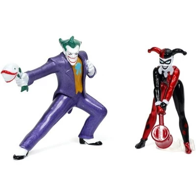 "Batman: The Animated Series" Diorama Scene Set of 4 Diecast Figurines "Nano Hollywood Rides" Diecast Models by Jada 3 "Batman: The Animated Series" Diorama Scene Set of 4 Diecast Figurines "Nano Hollywood Rides" Diecast Models by Jada - Image 3