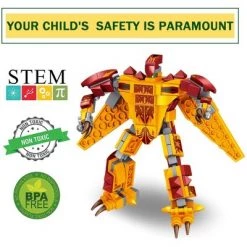 Panlos 8 in 1 Dinosaur and Robot Toy Model Building Blocks Model Kit with Pteranodon, Velociraptor, Triceratops, and Tyrannosaurus Rex, 979 Pieces 7 Panlos 8 in 1 Dinosaur and Robot Toy Model Building Blocks Model Kit with Pteranodon, Velociraptor, Triceratops, and Tyrannosaurus Rex, 979 Pieces -Vehicles & Remote Control Sales unnamed file 297