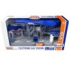 "Gulf" Electronic Gas Station Diorama with Light and Sound and Tanker Truck 1/64 Model by Motormax
